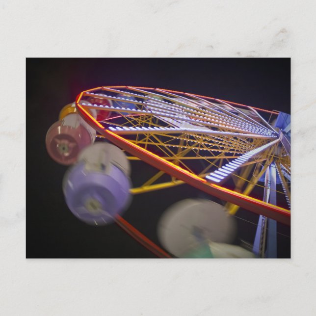 Postal Rueda de la fortuna (Anverso)