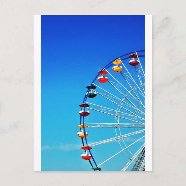 Postal Rueda de la fortuna (Anverso)