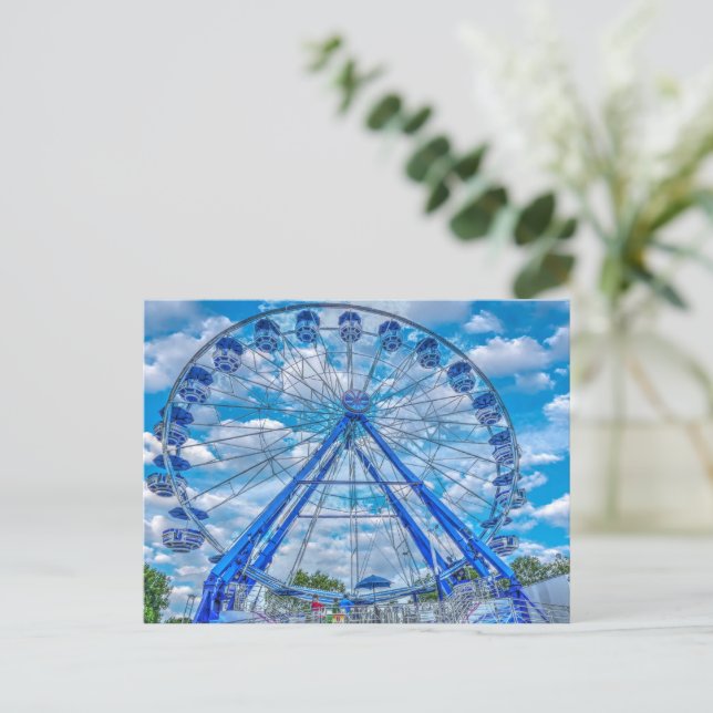 Postal Rueda de la fortuna (Anverso de pie)