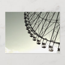 Rueda de la fortuna al atardecer