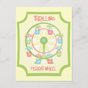 Postal Rueda de la fortuna de hrilling