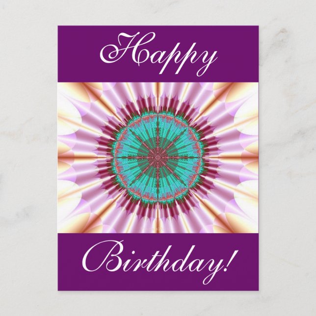 Postal Rueda de la vida (Anverso)