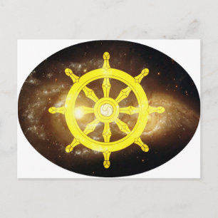Postal Rueda del Dharma