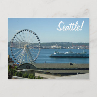 Postal Rueda y Transbordador de Seattle