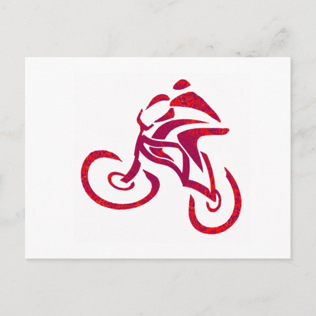 Postal RUEDAS EN MOTIONzzzzz (Anverso)