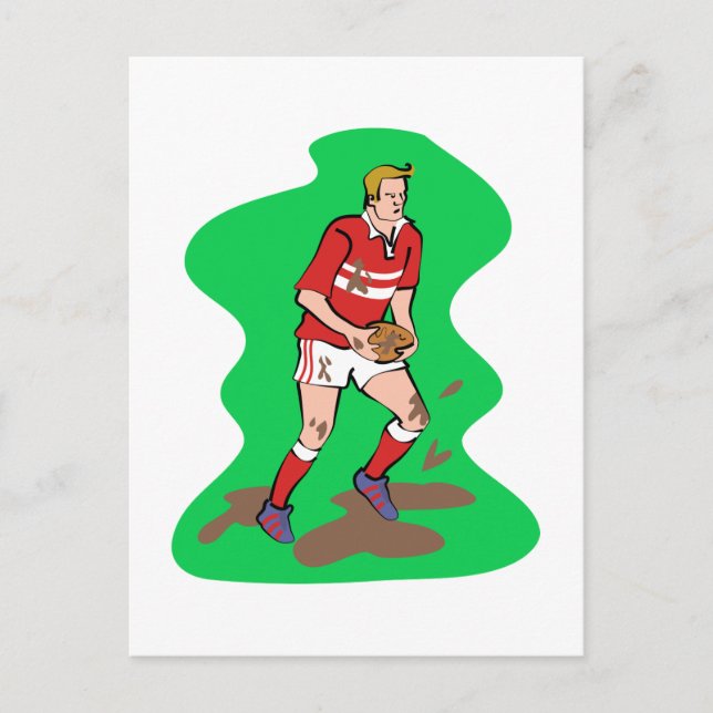 Postal Rugby (Anverso)