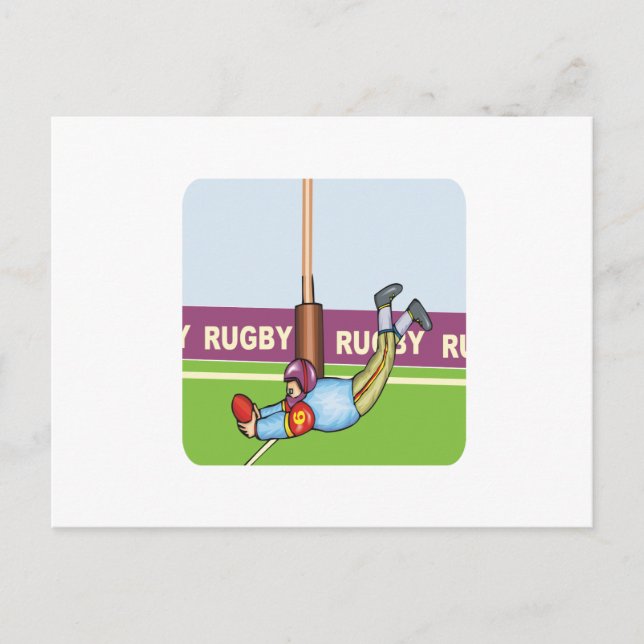 Postal Rugby (Anverso)