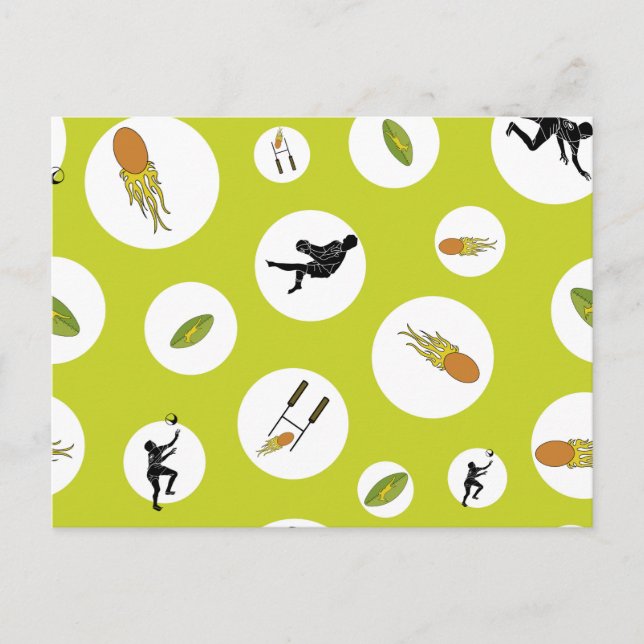 Postal Rugby game are on (Anverso)