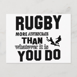 Postal rugby más impresionante