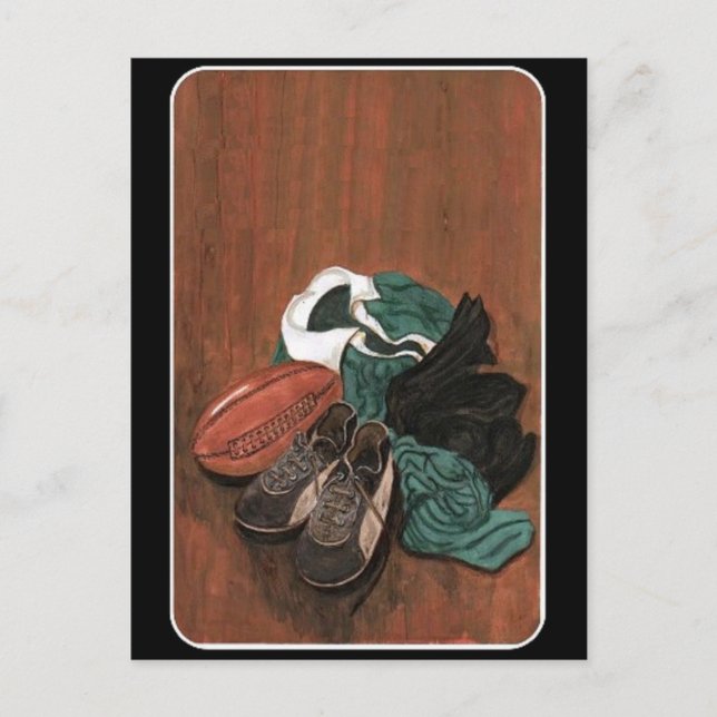 Postal Rugby vintage (Anverso)