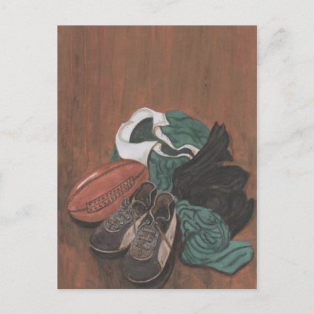 Postal Rugby vintage (Anverso)