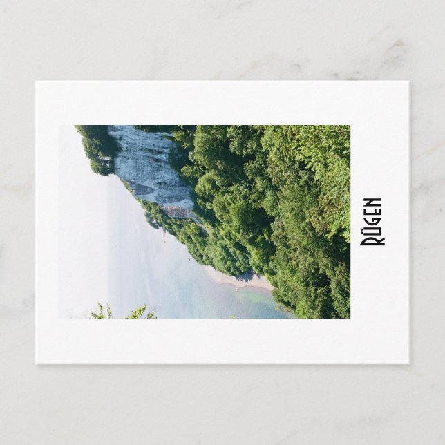 Postal Rügen Postcard (Anverso)