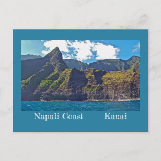 POSTAL RUGGED AND BEAUTIFUL NAPALI COAST/KAUAI,HAWAII