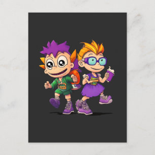 Postal Rugrats - Reptar en el alce: Una aventura de rugra