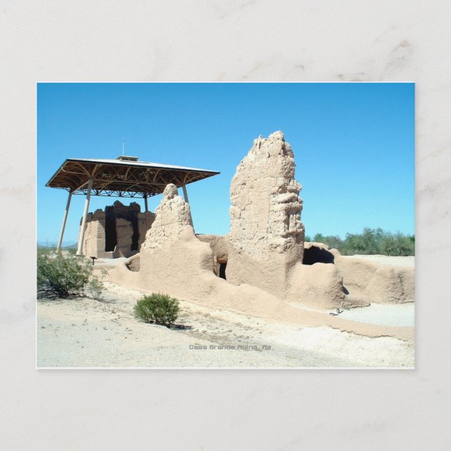 Postal Ruinas Casa Grande (Anverso)