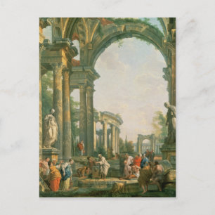 Postal Ruinas clásicas del siglo XVIII