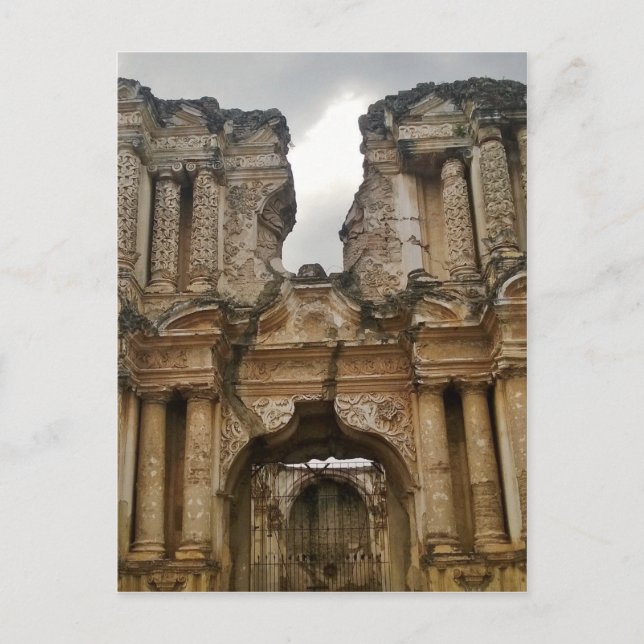 Postal Ruinas de Antigua Guatemala (Anverso)