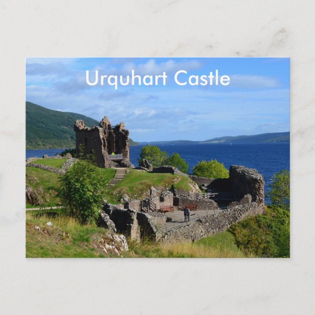 Postal Ruinas de Castillo Urquhart (Anverso)