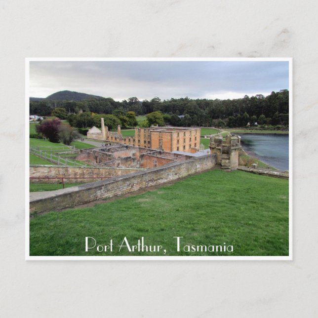 Postal ruinas de convicto de port arthur (Anverso)