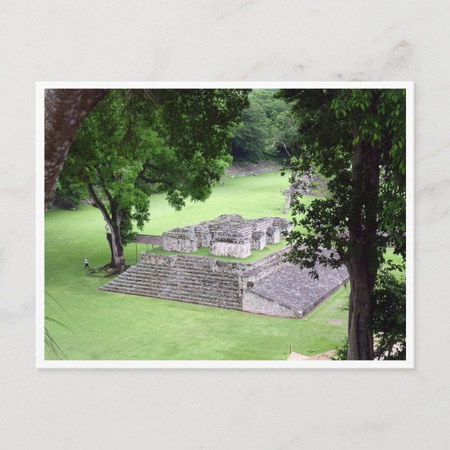 Postal ruinas de copán honduras (Anverso)