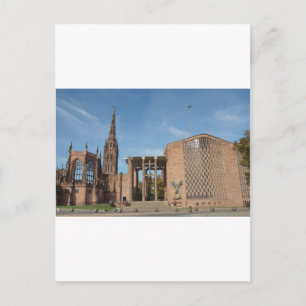 Postal Ruinas de la bombardeada Catedral de San Miguel, C