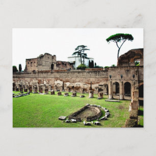 Postal Ruinas de Roma