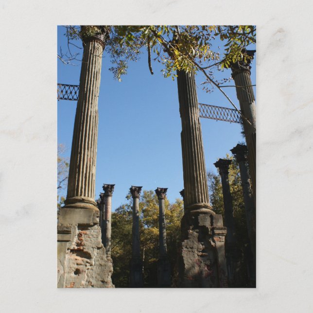 Postal "Ruinas de Windsor" Gibs portuarios... (Anverso)