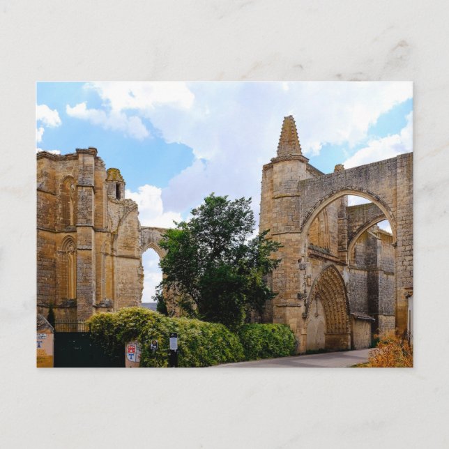 Postal Ruinas del convento de San Anton (Anverso)