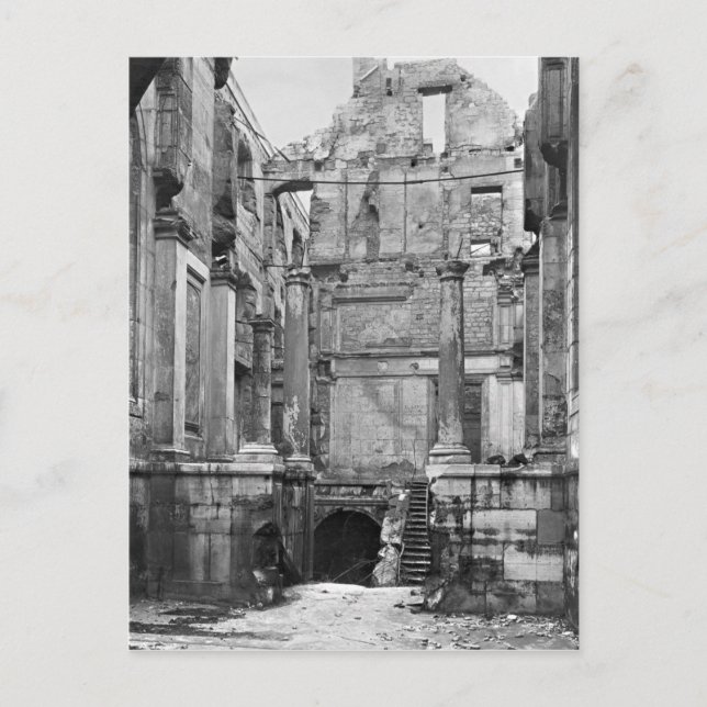 Postal Ruinas del Tribunal de los Comptes (Anverso)