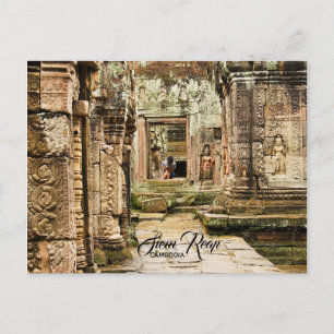 Postal Ruinas en Siem Reap, Camboya