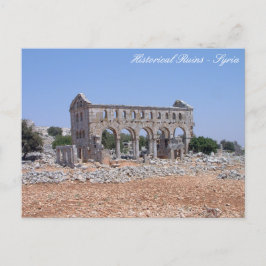 Postal Ruinas históricas, edificios antiguos / Siria