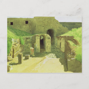 Postal Ruinas italianas, 1876