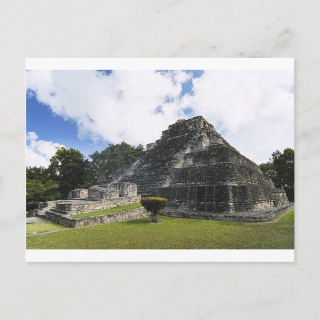 Postal Ruinas mayas chacchoben (Anverso)