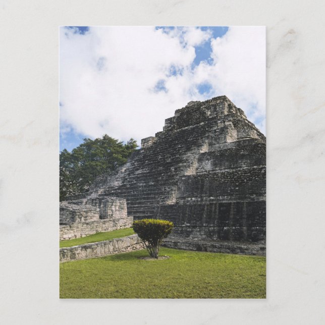 Postal Ruinas mayas chacchoben (Anverso)