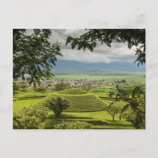 Postal Ruinas pirámides redondas, Sayulita, Nayarit, Méxi (Anverso)