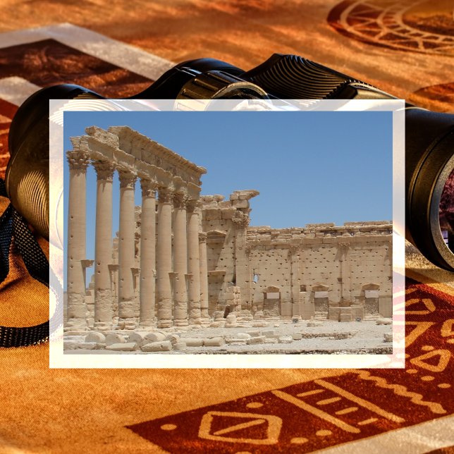 Postal Ruinas romanas antiguas, Palmira, Siria (Subido por el creador)