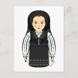 Postal rumana Matryoshka