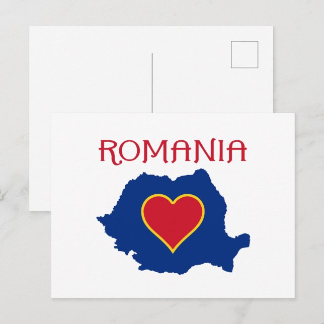 Postal Rumania (Anverso / Reverso)