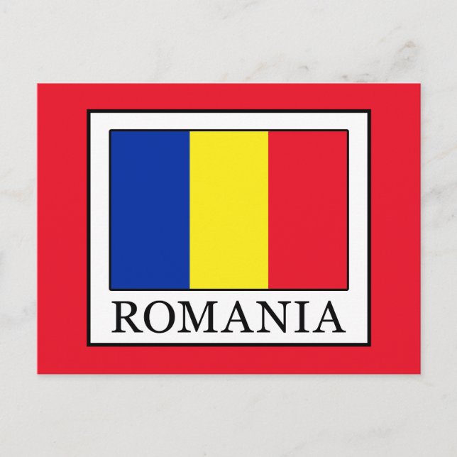 Postal Rumania (Anverso)
