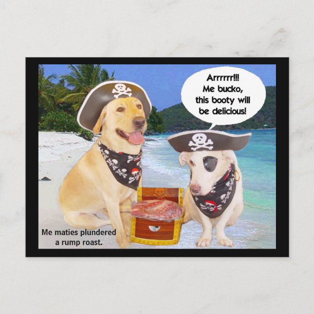 Postal Rump Roast Pirate Booty (Anverso)