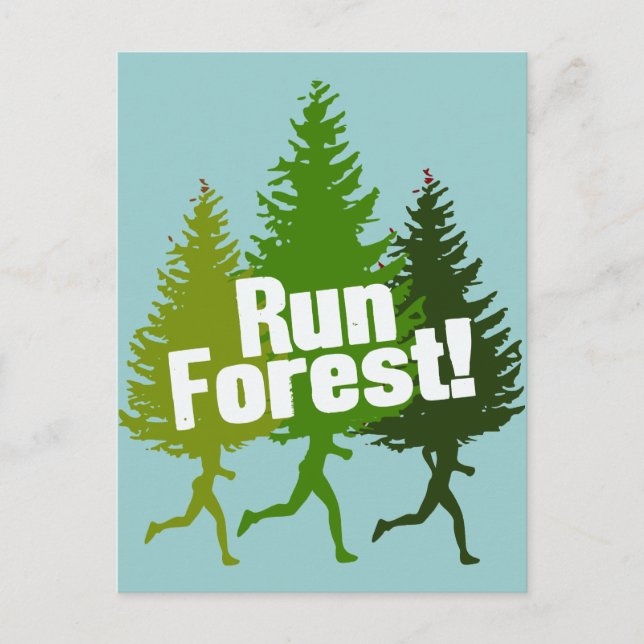 Postal Run Forest, Protect the Earth Day (Anverso)