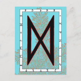 Postal Rune Dagaz - Postcard de gran avance