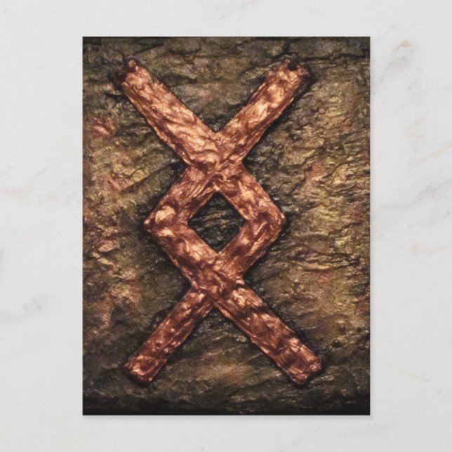Postal Rune Inguz (Anverso)