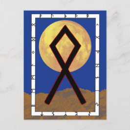 Postal Rune Othala - Postcard residencial