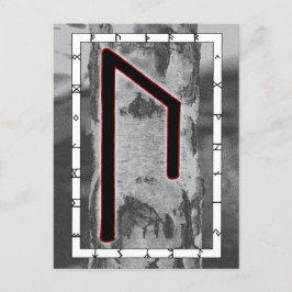 Postal Rune Uruz - Postcarta de sabiduría