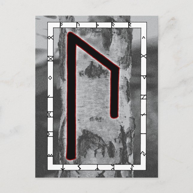 Postal Rune Uruz - Postcarta de sabiduría (Anverso)