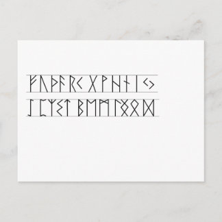 Postal Runes Elder Futhark
