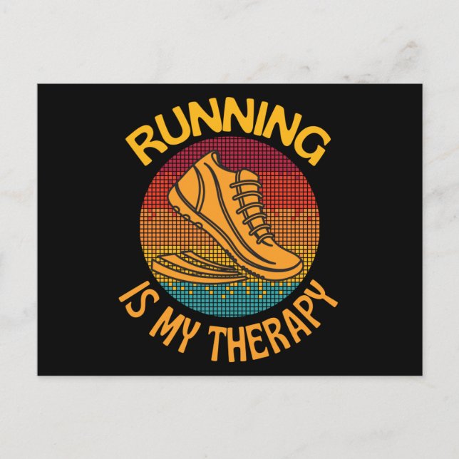 Postal Running Is My Therapy (Anverso)