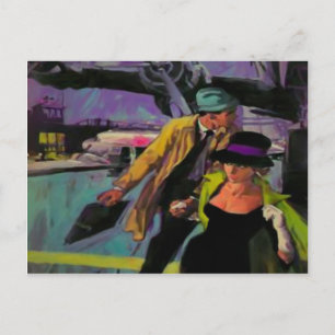 Postal Runway ~ Postcard