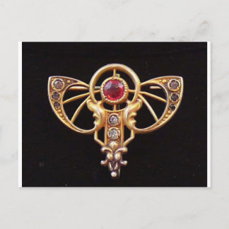 Postal Ruptura Art Nouveau Pin 2